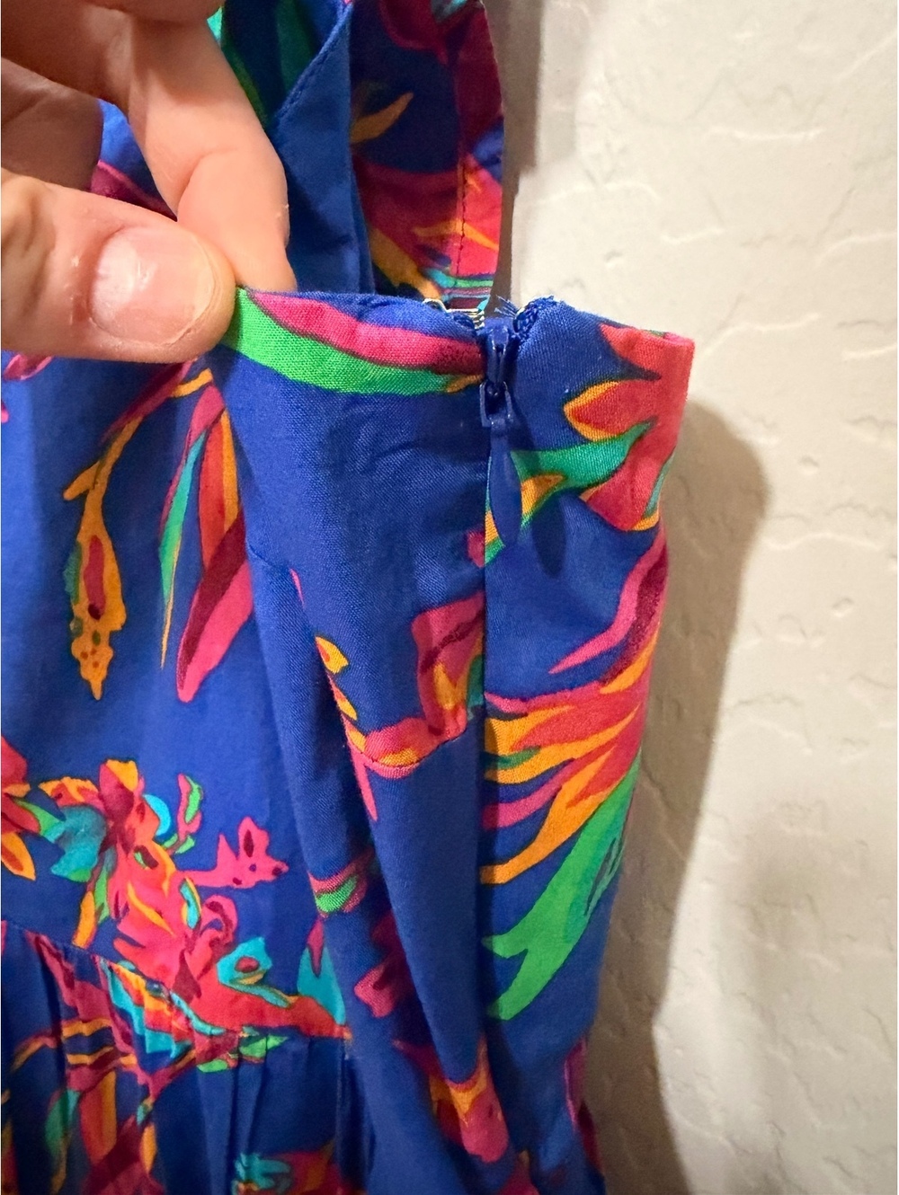 NWT J. Crew 100% Cotton Tropical Floral Midi Dress - Picture 4 of 9